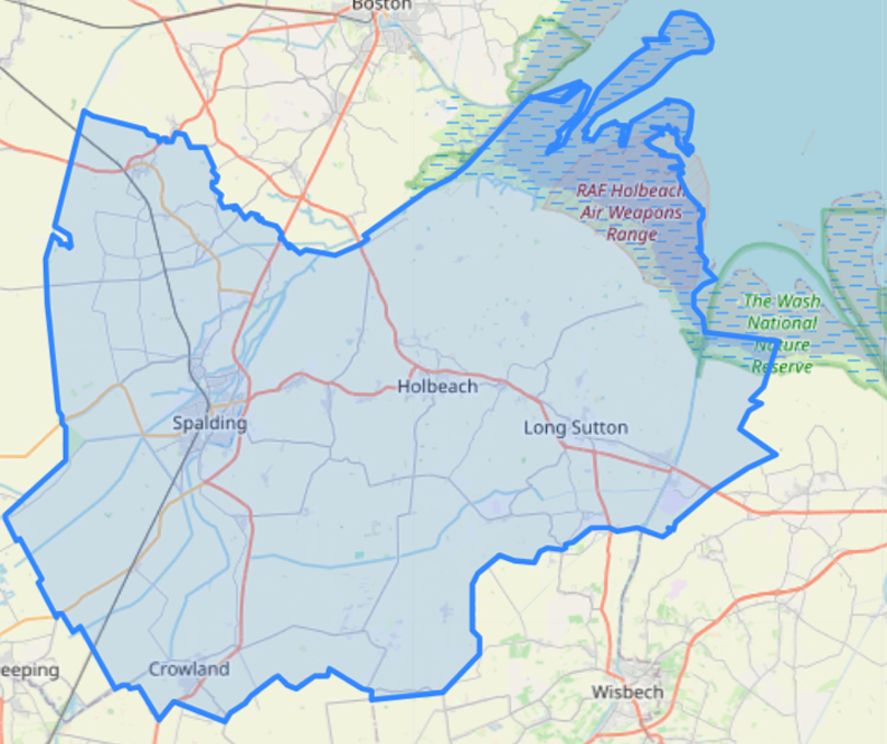 Map of Window Cleaning Services Area